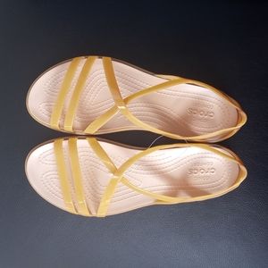 Crocs Gold Sandals